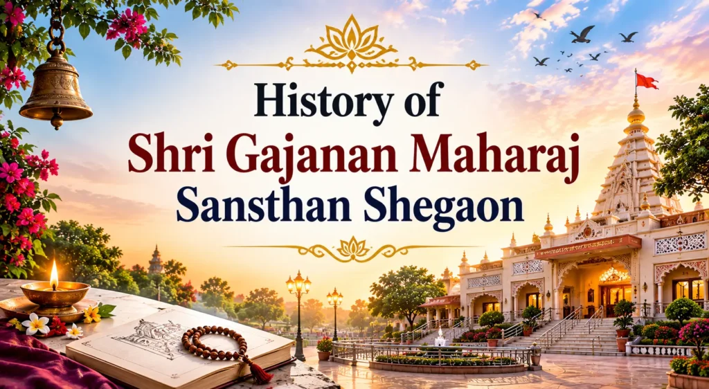 History of Shri Gajanan Maharaj Sansthan Shegaon