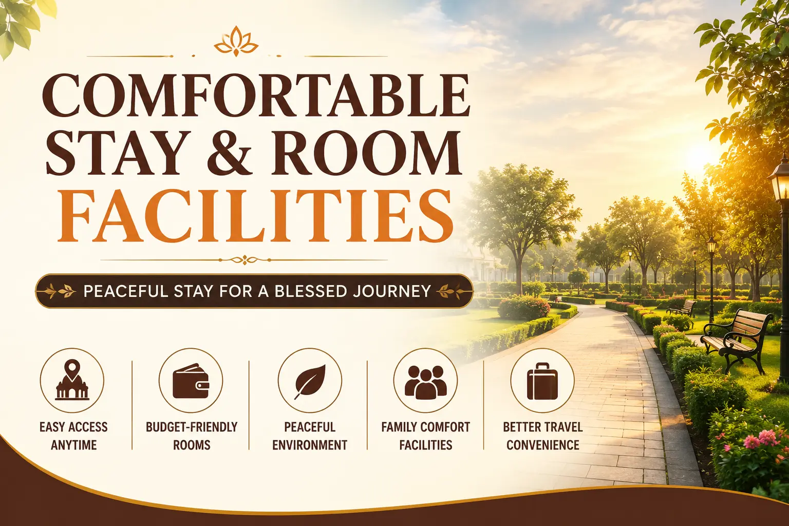 Comfortable Stay and Room Facilities at Shri Gajanan Maharaj Sansthan Shegaon