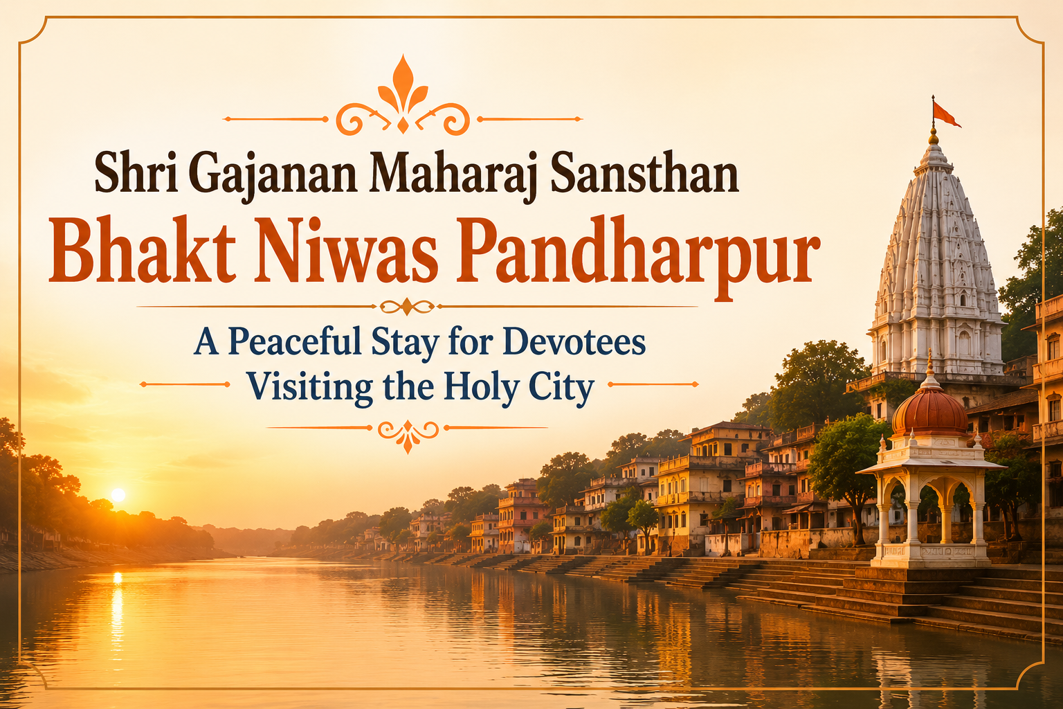 Shri Gajanan Maharaj Sansthan Bhakt Niwas Pandharpur