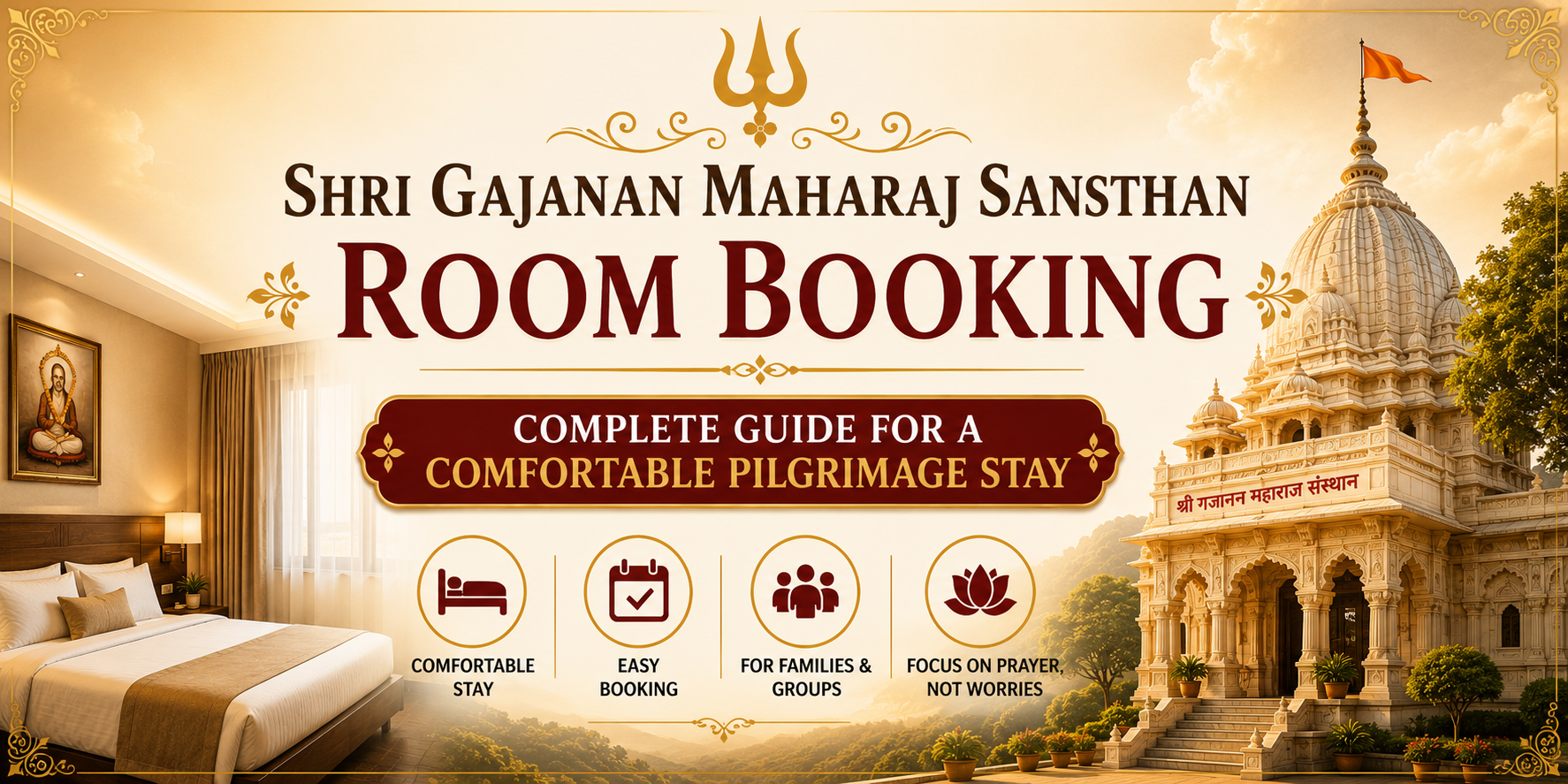 Shri Gajanan Maharaj Sansthan Room Booking