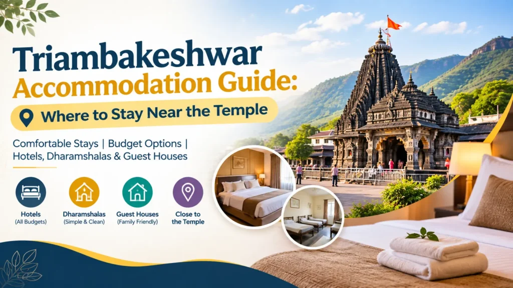 Triambakeshwar Accommodation options near Jyotirlinga temple street
