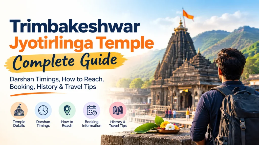 Trimbakeshwar Jyotirlinga Temple black basalt architecture Brahmagiri hills