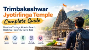 Trimbakeshwar Jyotirlinga Temple black basalt architecture Brahmagiri hills