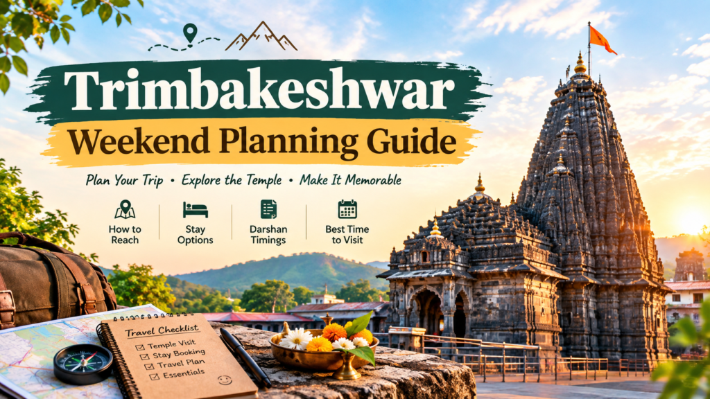 Trimbakeshwar Weekend Planning Brahmagiri Hill trek view
